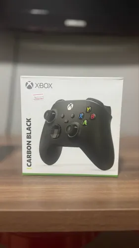 Controle XBOX SÉRIES X/S - CARBON BLACK - NOVO/LACRADO NA CAIXA