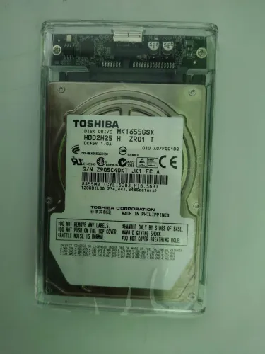 Vendo HD Toshiba 120 gigas