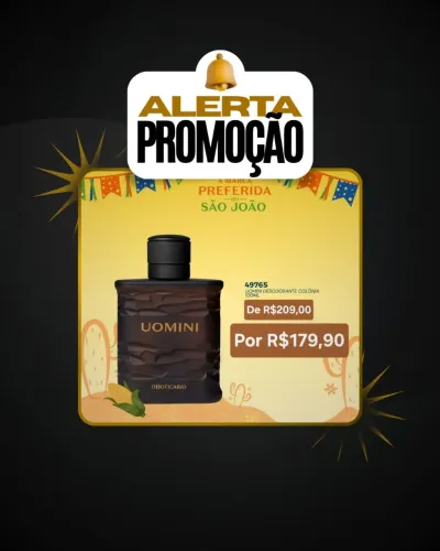 Oferta de Uomini 100ml - O Boticário