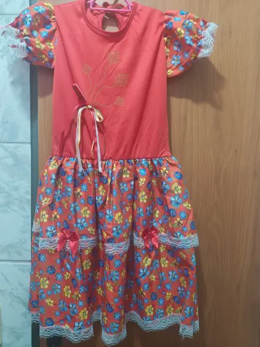 Vestido caipira infantil 