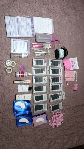 Kit de extensão de cílios