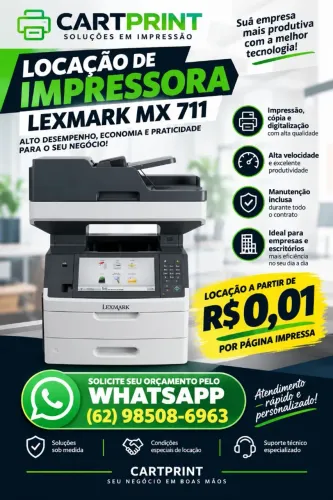 LOCAÇÃO DE IMPRESSORA MULTIFUNCIONAL 
