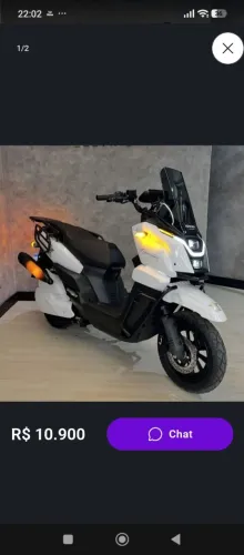 Scooter elétrica 