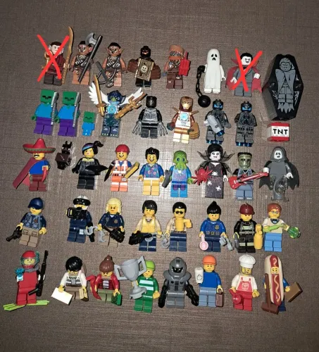 Lego lote minifiguras