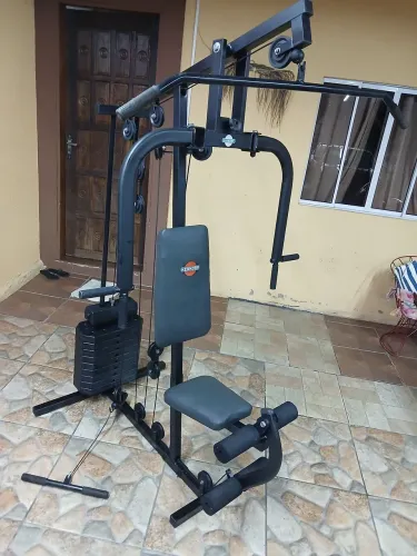 Estação de musculação completa 50kg entrego