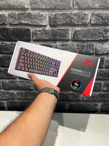 Teclado Mecânico Gamer Redragon Kumara Elite Wireless RGB