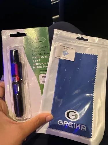 Kit de limpeza Greika para câmera/lente ? NOVO