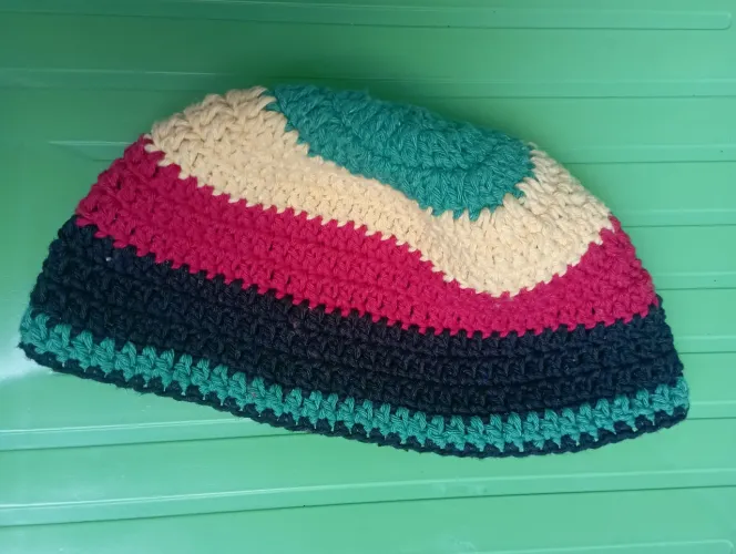 Touca Reggae Crochê