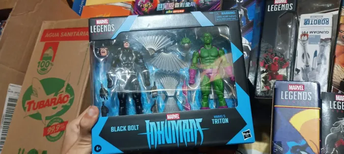 Twopack Black Bolt Marvel Legends ( Lacrado )