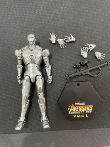 Zd toys homem de ferro Mark 2 completo