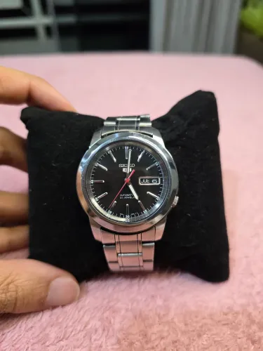 Relógio Seiko 5 Automático 39mm - SNKE53J1 - Limpo e Revisado