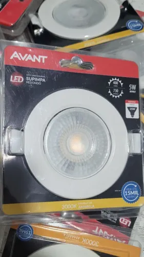 Spot LED Direcionável Avant Supimpa - 5W - 3000K (Luz Amarela) - NOVO/LACRADO