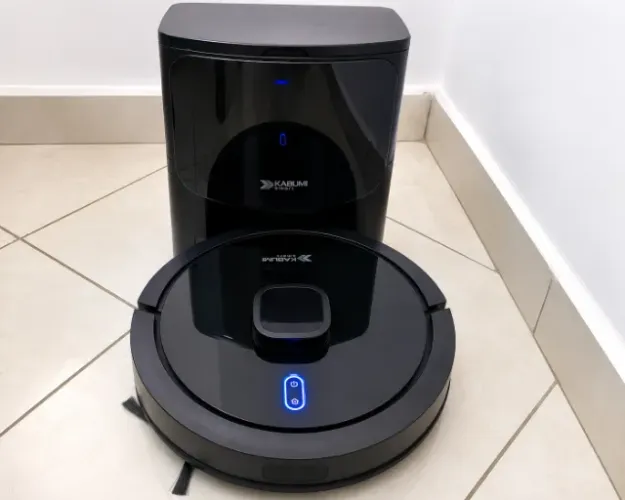 Robô Aspirador KaBuM! Smart 900 - Mapeamento a Laser | Base Autoesvaziável | 4000Pa