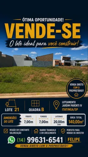 Terreno 140,00m2