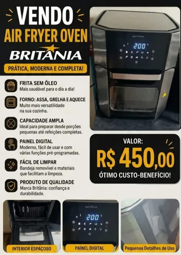 Air fryer 12 litros