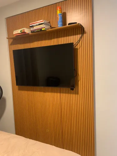 Painel para TV Ripado 3D até 55 polegadas