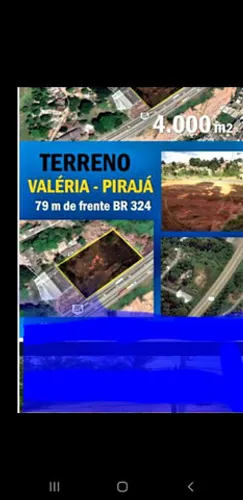 Br 324 terreno perto da nova rodoviaria