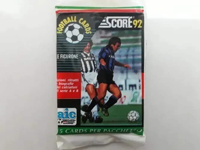 Lote 26 Cards Calcio Novos Campeonato Italiano 1992 Score