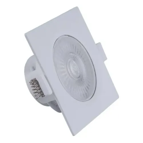 Kit 10 Spot Dicróica LED 7w 9cm 4000k B.Neutro