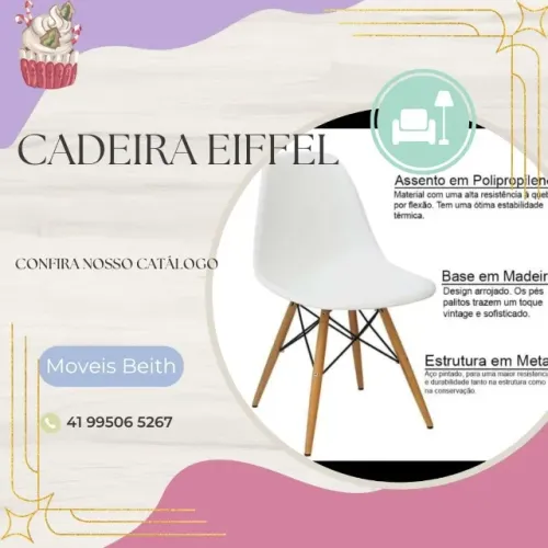 Promoção Cadeira Eiffel  - 25/11/24   