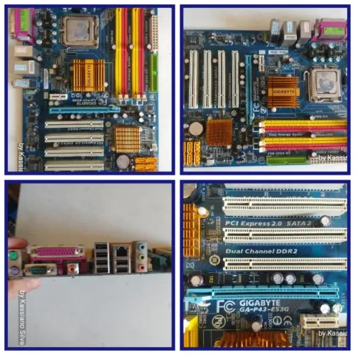 Kit Xeon x5450 Quadcore 3.0Ghz/12mb cache + Gigabyte P43 offboard + 4gb-ddr2 Kingston