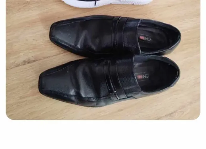 Sapato social em couro masculino numero 38