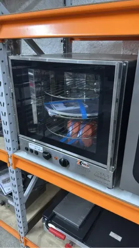 Forno turbo 3 assadeiras giratórias (Alef)