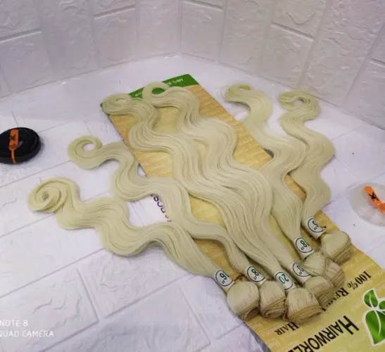 Cabelo Organico Ondul 55cm 16" 18 20 20 18 16 260g  Tela - Cor (#613)