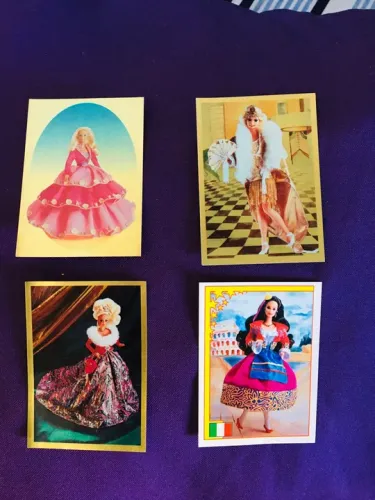Figurinhas Álbum Barbie Style - Panini 1995