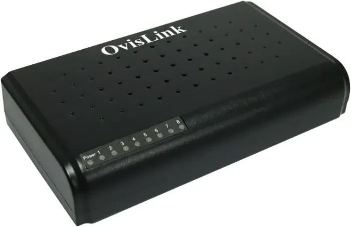 Switch Ovislink EVO-FSH8C - Switch 8 Portas 10/100 Mbps