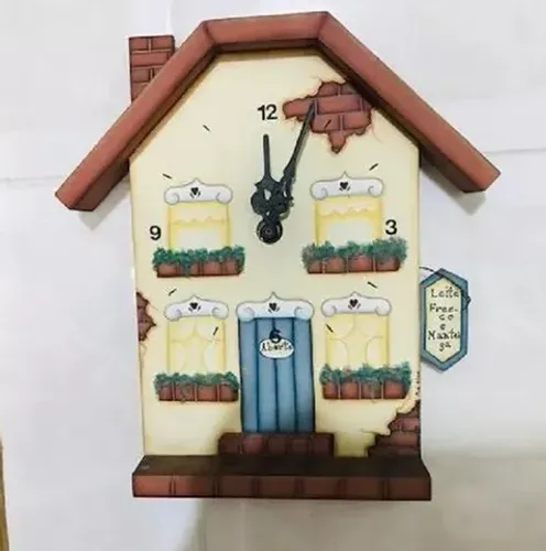 Relógio De Parede Decorativo - Artesanato