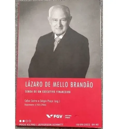 Lázaro de Mello Brandão: senda de um executivo financeiro  2