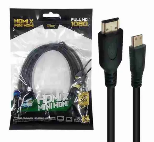 Cabos e Adaptadores Emenda Mini Micro Hdmi Novo