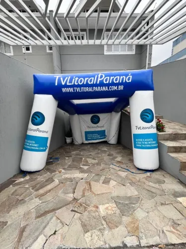 Tenda inflável