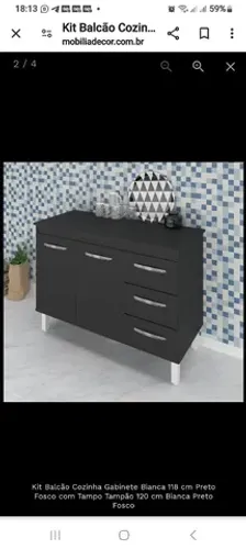 BALCÃO COM TAMPO
