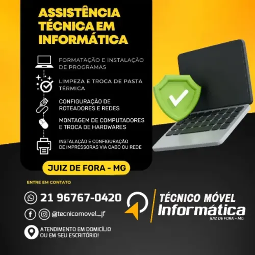 Técnico Móvel JF - Assistência Técnica em Domicílio