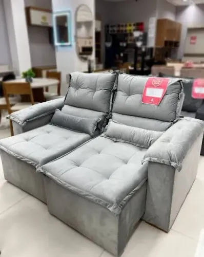 sofá retrátil reclinável Bogotar