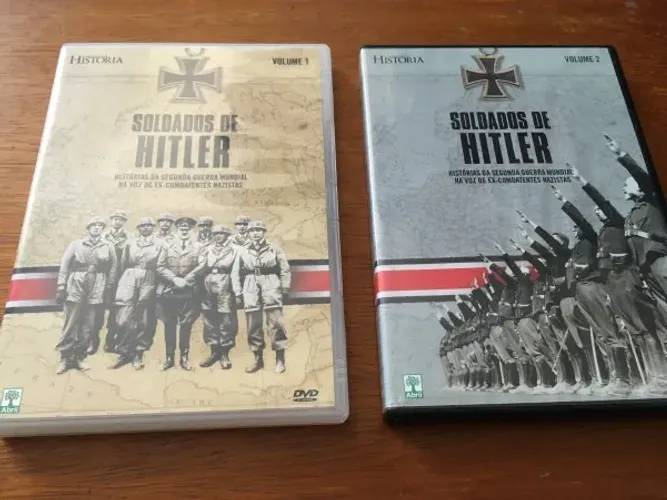 2 DVDS Soldados De Hitler Vol. 1 e 2 
