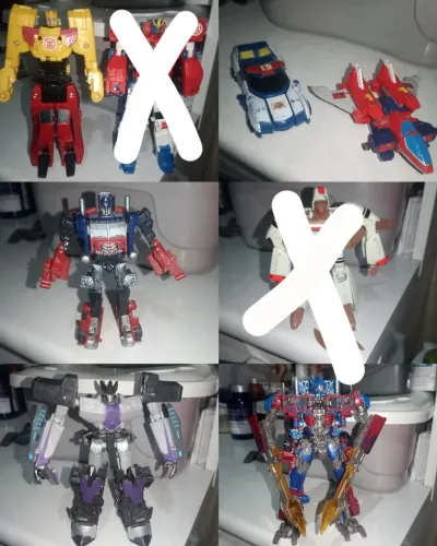 Coleção Transformers - Valores da Descrição