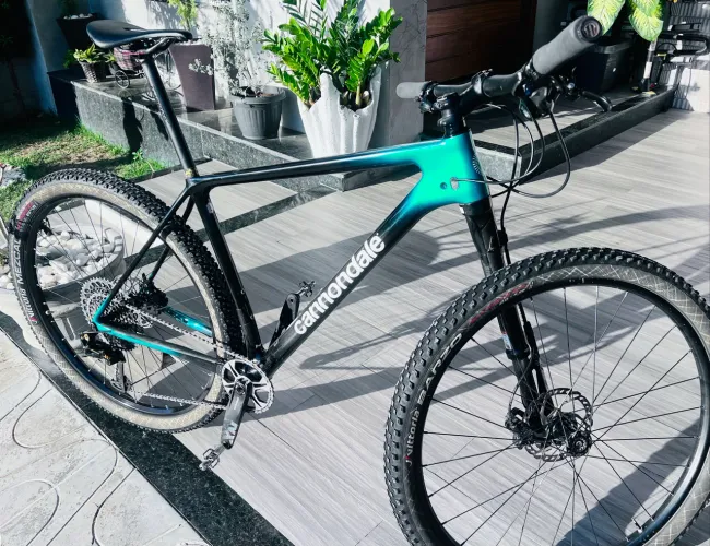 MTB Cannondale Lefty Ocho  - Carbon Hi-mod - Xx1 12v - Mtb 29 - Quadro tamanho L