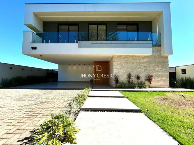 Jardins de Monet - Casa Alto Padrão com 4 suítes parte alta do Condomínio. Com vista para 