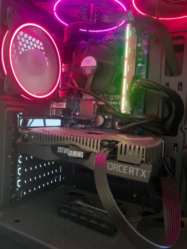 kit gamer i7 7700 + rtx 2060 + placa mãe + 12gb memoria ram ddr4