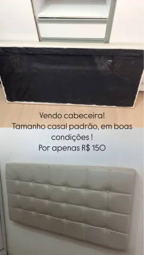 Cabeceira Casal Padrão - R$150