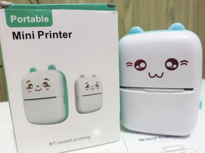 Mini Impressora térmica gatinho