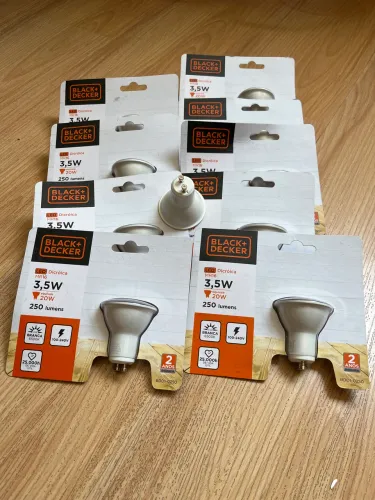 Kit 10 lâmpadas LED Dicróica MR16 BlackDecker