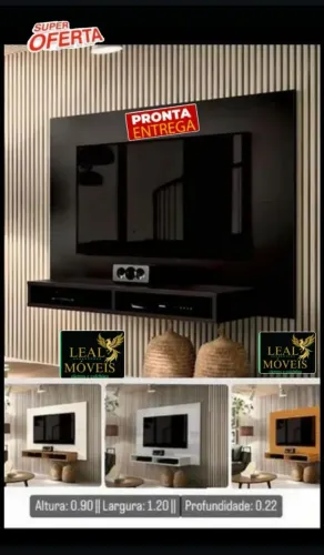 RACK - PANEL - PARA TV  - design moderno-