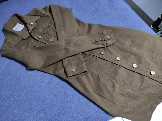 Vestido novo Tam PP - 34 Marrom