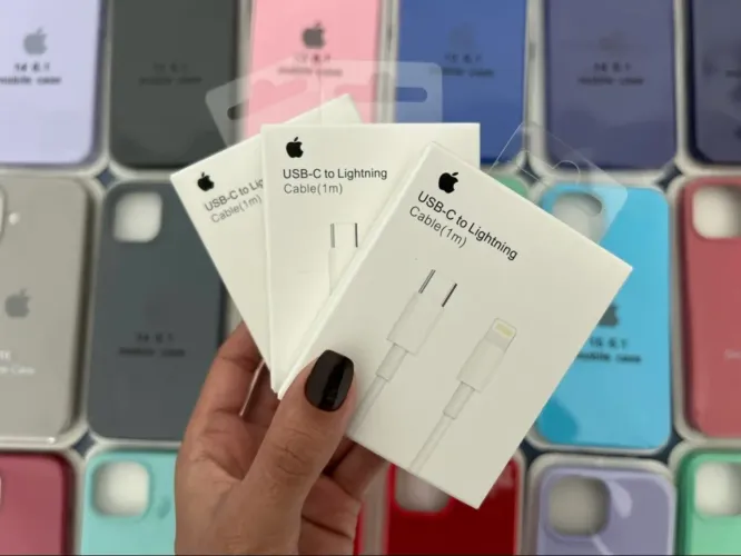 Cabo iPhone USB-C para Lightning 1m Apple