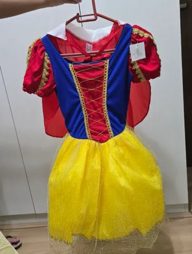 Fantasia Infantil da Branca de Neve 10 anos