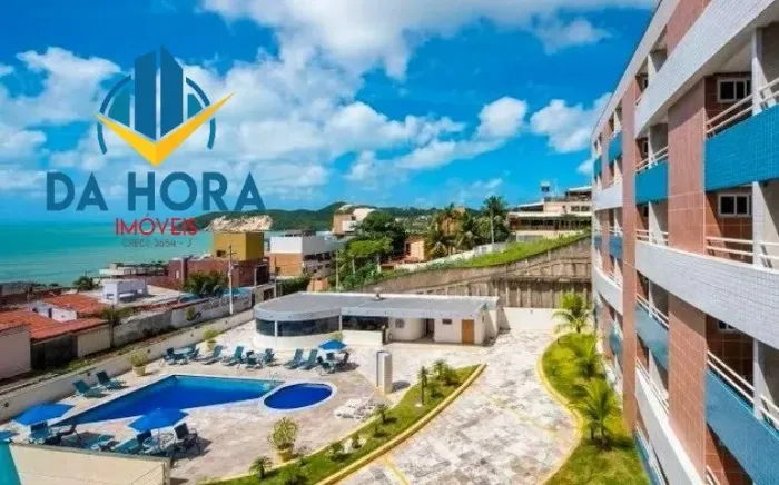 Apartamento em Ponta Negra com 2 quartos 
